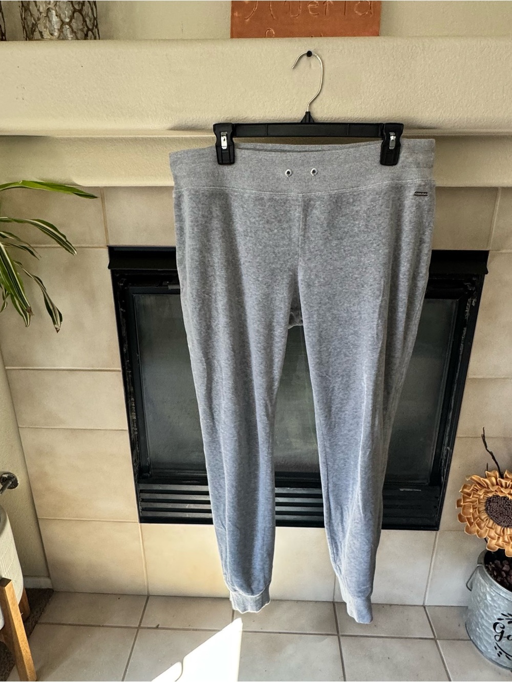 Calvin Klein Heather Gray Jogger Sweatpants